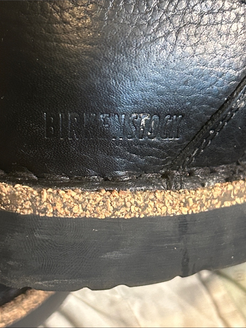 Birkenstock Black Leather Lace-Up Ankle Boots - Picture 2 of 8